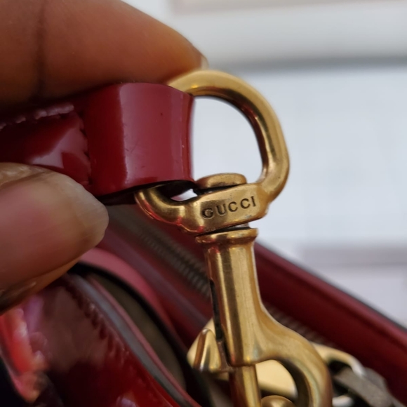 Gucci Red Patent Bag Limited Edition - Picture 8 of 12